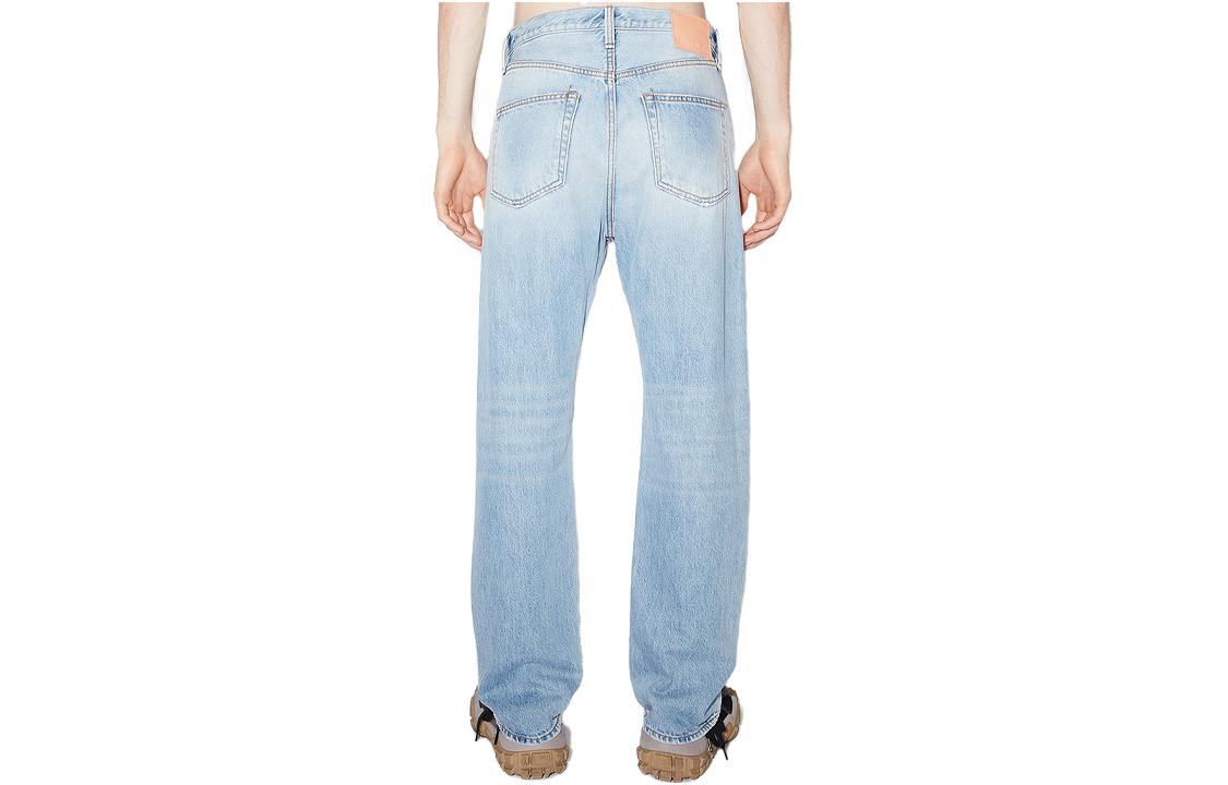 Acne Studios SS23  Cleanfit Low-Waist Straight Denim Jeans Light Blue B00308-228 圖 3