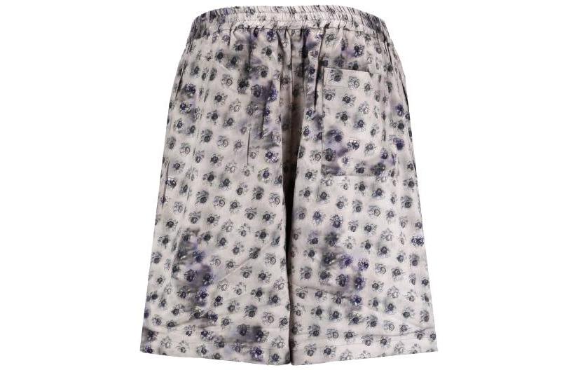 Lookbook Acne Studios SS23 几何印花休闲短裤 灰色. BE0131-DCI