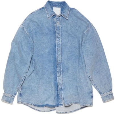 Acne Studios SS23 Indigo Button Denim Long Sleeve Shirt. FNMNSHIR000664 Buy Acne Studios SS23 Indigo Button Denim Long Sleeve Shirt. FNMNSHIR000664