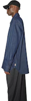Purchase Acne Studios SS23 靛蓝单排扣宽松长袖牛仔衬衫. BB0510-135