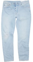 Acne Studios SS23 Light Blue Mid-Rise Tapered Slim Fit Jeans. B00297-228 Acne Studios SS23 Light Blue Mid-Rise Tapered Slim Fit Jeans. B00297-228