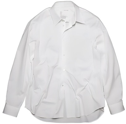 Acne Studios SS23 White Solid Button-Up Long Sleeve Shirt BB0512-100 Buy Acne Studios SS23 White Solid Button-Up Long Sleeve Shirt BB0512-100