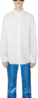 Lookbook Acne Studios SS23 白色纯色长袖纽扣衬衫 BB0512-100