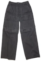 Order Acne Studios SS23 男士可調節寬鬆水洗長褲 炭灰色 BK0524-DBH