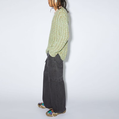 Acne Studios SS23 Adjustable Washed Wide-Leg Pants Men’s in Charcoal Grey BK0524-DBH Purchase Acne Studios SS23 Adjustable Washed Wide-Leg Pants Men’s in Charcoal Grey BK0524-DBH