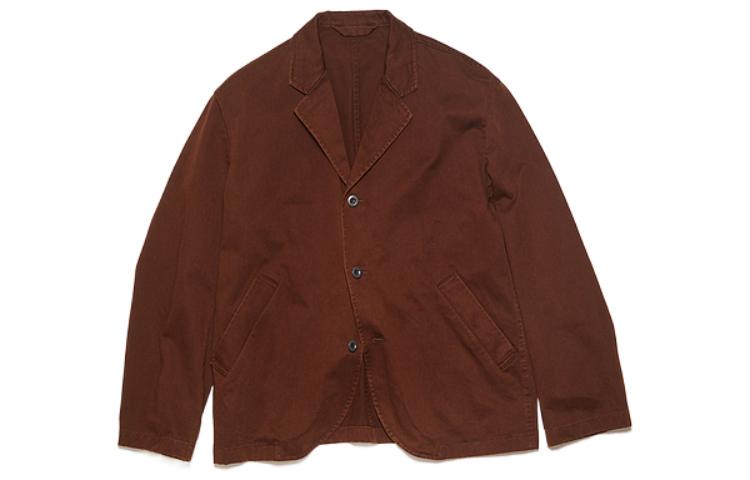 Acne Studios SS23 Brown Single-Breasted Oversized Long-Sleeve Jacket B90670-295