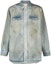 Order Acne Studios SS23 藍色復古水洗破壞紐扣牛仔長袖襯衫 BB0526-AUZ