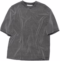 Acne Studios SS23 Face Vintage Washed Cotton Oversized Unisex T-Shirt Grey. CL0218BM0 Acne Studios SS23 Face Vintage Washed Cotton Oversized Unisex T-Shirt Grey. CL0218BM0
