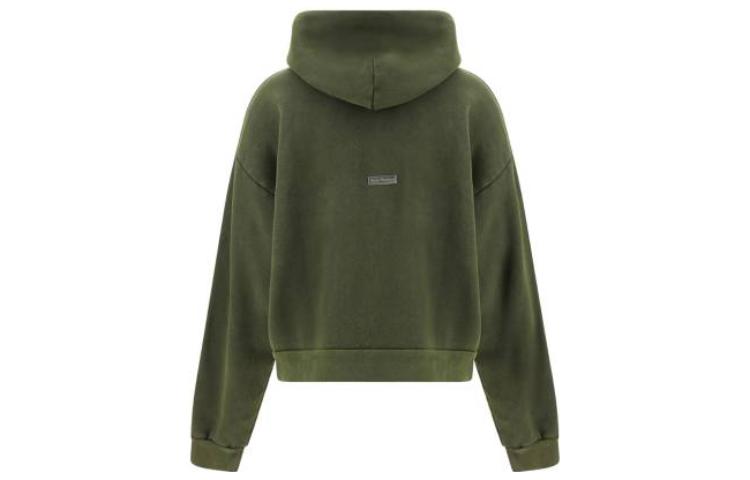 Lookbook Acne Studios SS23 Green Washed Loose-Fit Drawstring Hoodie BI0178-BCA