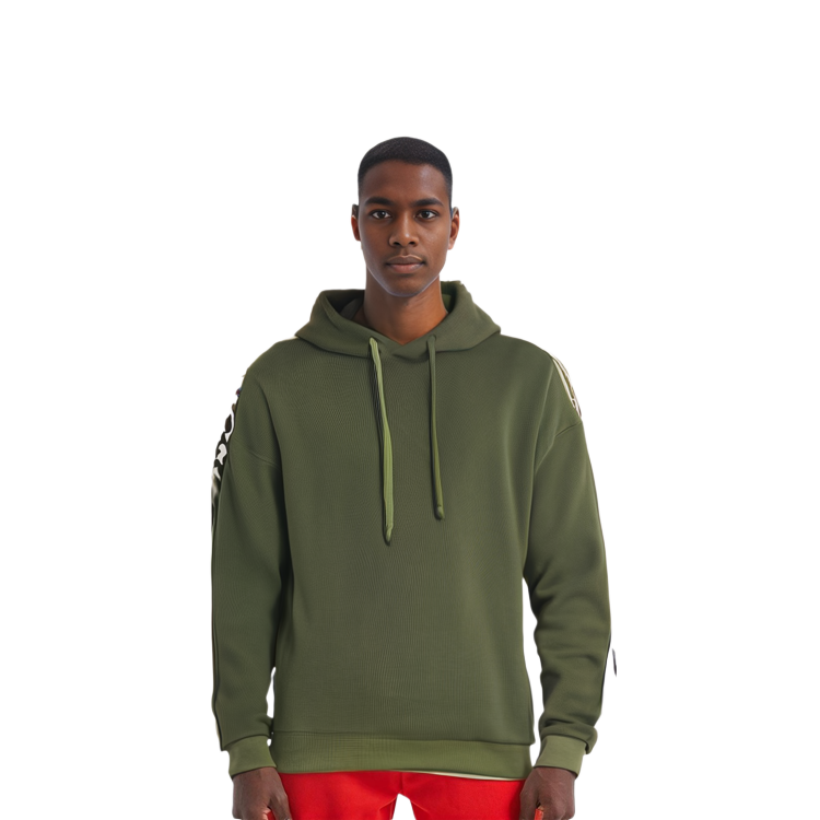 Sizing Acne Studios SS23 Green Washed Loose-Fit Drawstring Hoodie BI0178-BCA