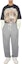 Lookbook Acne Studios SS23 Joggers Unisex de Algodón Gris Claro con Cordón. CK0078-X92