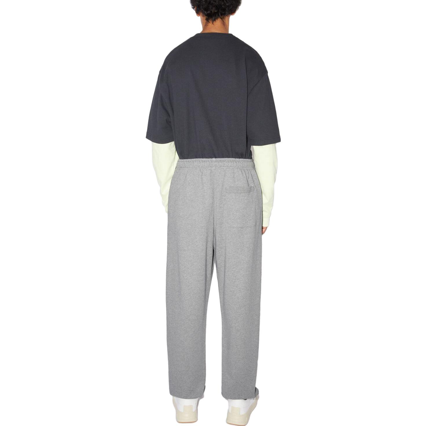 Shop Acne Studios SS23 Joggers Unisex de Algodón Gris Claro con Cordón. CK0078-X92
