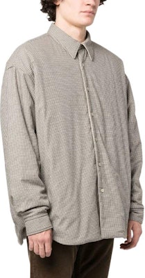 Acne Studios SS23 Reversible Plaid Shirt Jacket in Brown B90679-AL9 Purchase Acne Studios SS23 Reversible Plaid Shirt Jacket in Brown B90679-AL9