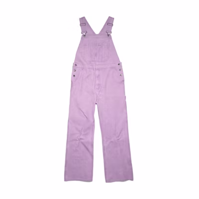 Acne Studios SS23 Smoked Purple Canvas Jumpsuit Unisex Workwear Style CK0081-DF9