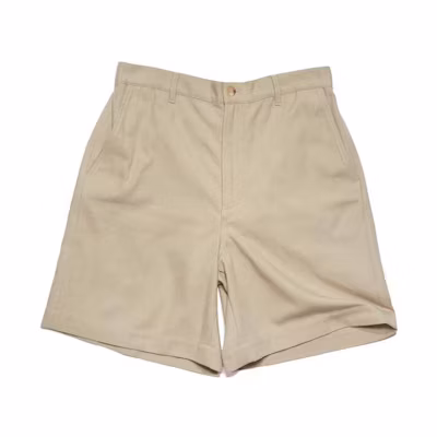 Acne Studios SS23 Solid Color Button Straight Shorts Brown Mens BE0123-ADZ