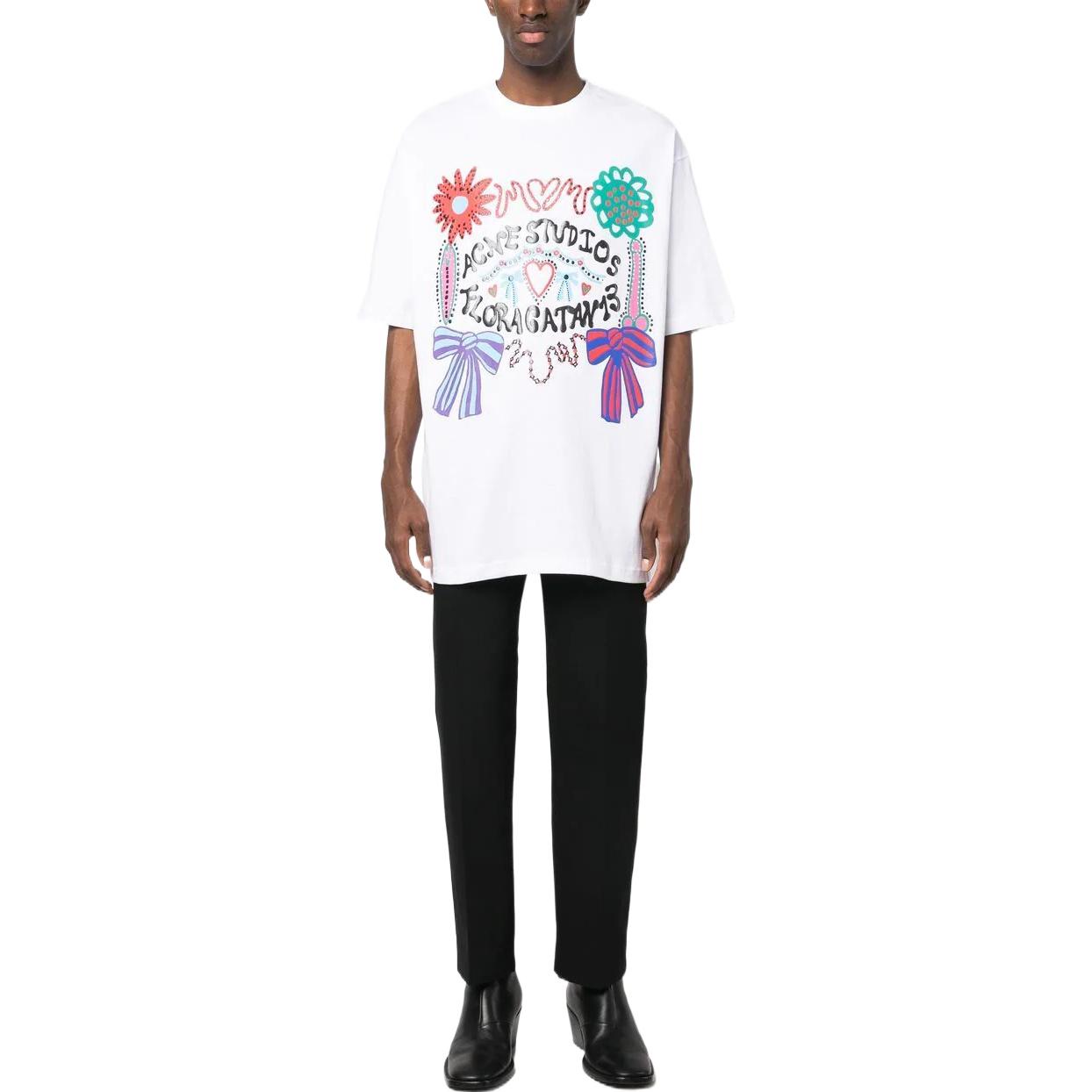 Lookbook 아크네 스튜디오 SS23 솔리드 스트레이트 레그 캐주얼 팬츠 - 블랙 BK0496-900