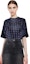 Sizing Acne Studios SS23 Square Print Unisex Casual Crewneck T-Shirt Black. CL0178-900