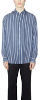 Lookbook Acne Studios 2023春夏蓝色条纹长袖衬衫男款 BB0541-AUZ