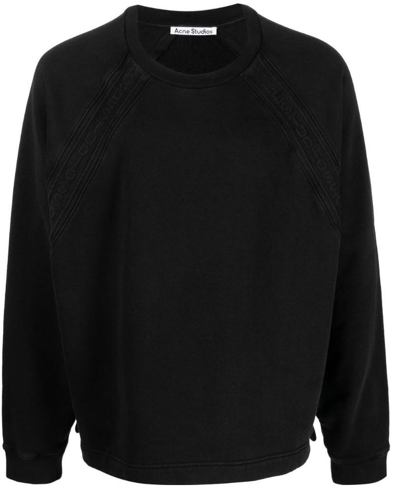 acne-studios-ss-23-unisex-black-crewneck-pullover-sweatshirt-ci-0127-900