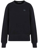 Acne Studios SS23 Unisex Black Pullover Sweatshirt Plain Design. CI0131-900 Acne Studios SS23 Unisex Black Pullover Sweatshirt Plain Design. CI0131-900