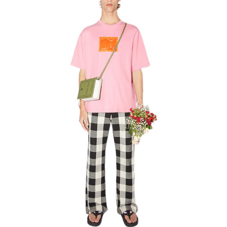 Lookbook Acne Studios SS23 Unisex Inflatable Detail T-Shirt Bubblegum Pink. CL0184-BQU