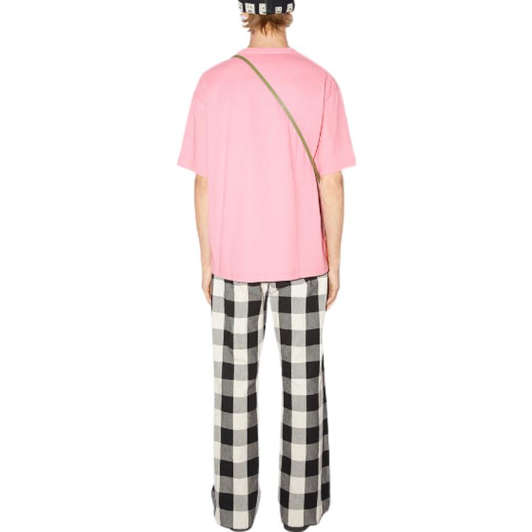 Shop Acne Studios SS23 Unisex Inflatable Detail T-Shirt Bubblegum Pink. CL0184-BQU
