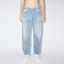 Lookbook アクネ ストゥディオズ SS23 ユニセックス ルーズフィット 調節可能 デニムジーンズ ライトブルー C00039-228