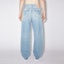 Shop アクネ ストゥディオズ SS23 ユニセックス ルーズフィット 調節可能 デニムジーンズ ライトブルー C00039-228