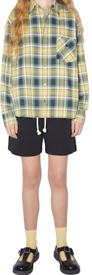 Acne Studios SS23 Unisex Solid Loose Fit Shorts Black/Grey/Matcha. CE0034-900 Purchase Acne Studios SS23 Unisex Solid Loose Fit Shorts Black/Grey/Matcha. CE0034-900