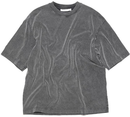 아크네 스튜디오 SS23 빈티지 페이디드 그레이 크루넥 티셔츠 남성용 BL0342-BM0 Buy 아크네 스튜디오 SS23 빈티지 페이디드 그레이 크루넥 티셔츠 남성용 BL0342-BM0