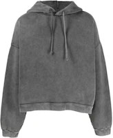 Acne Studios SS23 Washed Oversized Drawstring Hoodie Black. BI0178-BM0 Acne Studios SS23 Washed Oversized Drawstring Hoodie Black. BI0178-BM0