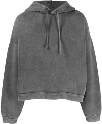 아크네 스튜디오 SS23 워시드 오버사이즈 드로스트링 후디 블랙. BI0178-BM0 Order 아크네 스튜디오 SS23 워시드 오버사이즈 드로스트링 후디 블랙. BI0178-BM0