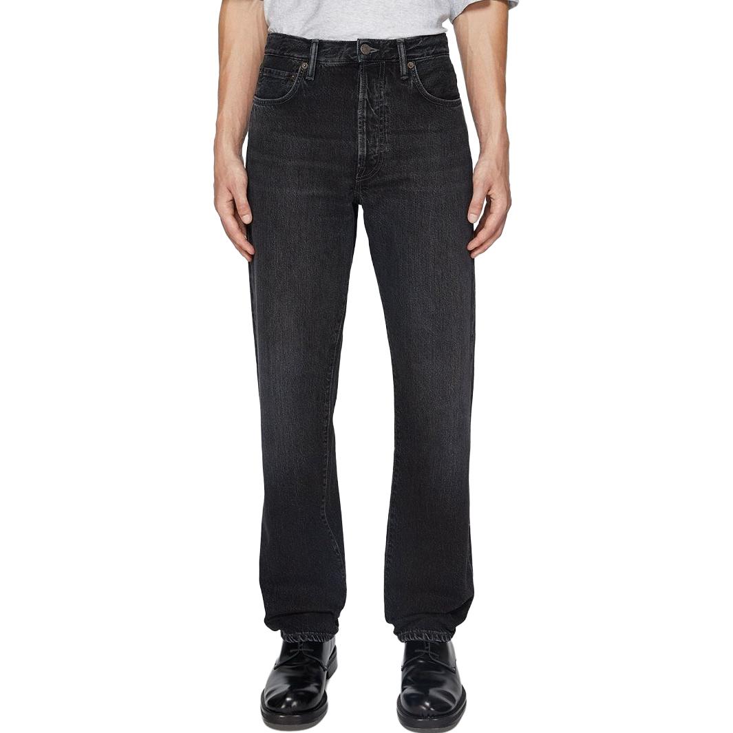 Acne Studios SS24  Black 1996 Vintage Straight-Leg Multi-Pocket Jeans. B00362-900 圖 3