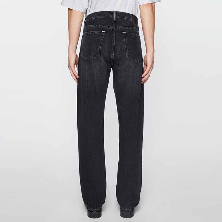 Acne Studios SS24  Black 1996 Vintage Straight-Leg Multi-Pocket Jeans. B00362-900 圖 4
