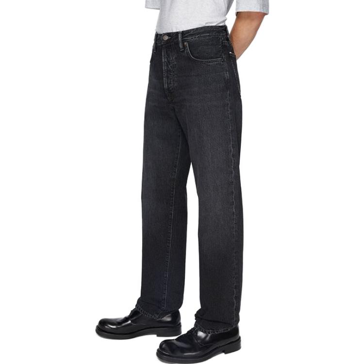 Acne Studios SS24  Black 1996 Vintage Straight-Leg Multi-Pocket Jeans. B00362-900 圖 5