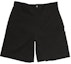 Order Acne Studios SS24 Black Mid-Rise Straight-Leg Casual Shorts. BE0141-900