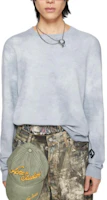 Lookbook アクネ ストゥディオズ SS24 カジュアル クルーネック プルオーバー セーター ブルー B60314-AAT