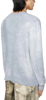 Acne Studios 春夏款 休闲圆领蓝色毛衣 B60314-AAT Shop Acne Studios 春夏款 休闲圆领蓝色毛衣 B60314-AAT