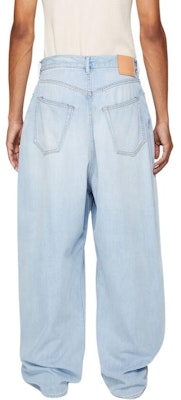 アクネ ストゥディオズ SS24 ハイウエスト ウォッシュド ルーズフィット ジーンズ ライトブルー B00335-228 Shop アクネ ストゥディオズ SS24 ハイウエスト ウォッシュド ルーズフィット ジーンズ ライトブルー B00335-228