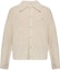 Buy Acne Studios SS24 Oversized Beige Button-Up Collar Knit Sweater. B60294X92