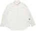 Buy Acne Studios SS24 Oversized Logo Print Long Sleeve Shirt Grey White BB0571-AEG