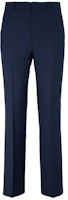 Acne Studios SS24 Solid Straight-Leg Pants with Tie Waist - Navy. BK0363-CKR Acne Studios SS24 Solid Straight-Leg Pants with Tie Waist - Navy. BK0363-CKR
