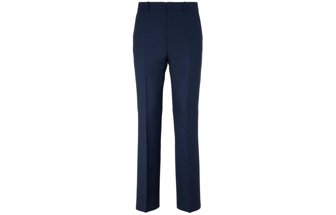 Order Acne Studios SS24 直筒綁帶長褲 - 海軍藍 BK0363-CKR