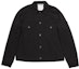 Order Chaqueta Negra Holgada Acne Studios SS24 Hombre con Cuello y Botonadura Simple. B90731-900