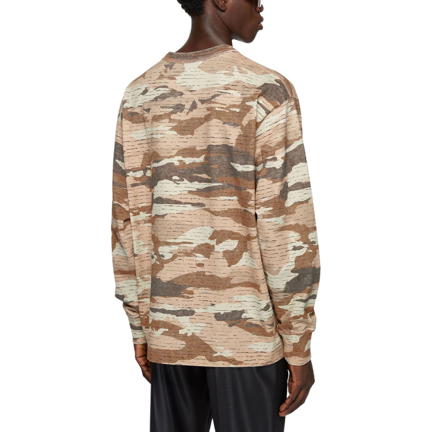 Purchase Sudadera Hombre Acne Studios SS24 Marrón Oversize con Logo de Brillantes BI0194-CA8