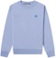 Buy Acne Studios SS24 Face Blue Pullover Sweatshirt Unisex Crewneck Casual Wear. CI0114-CU2