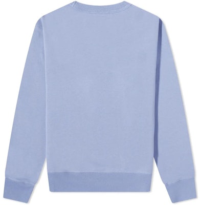 Acne Studios SS24 Face Blue Pullover Sweatshirt Unisex Crewneck Casual Wear. CI0114-CU2 Lookbook Acne Studios SS24 Face Blue Pullover Sweatshirt Unisex Crewneck Casual Wear. CI0114-CU2
