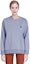 Purchase Acne Studios SS24 Face Blue Pullover Sweatshirt Unisex Crewneck Casual Wear. CI0114-CU2
