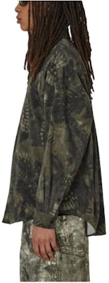 Acne Studios SS24 Green All-Over Print Long Sleeve Shirt for Men. B90755-969 Shop Acne Studios SS24 Green All-Over Print Long Sleeve Shirt for Men. B90755-969