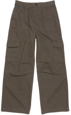 Acne Studios SS24 Khaki Green Multi-Pocket Relaxed Straight Pants Men BK0589-AB6 Order Acne Studios SS24 Khaki Green Multi-Pocket Relaxed Straight Pants Men BK0589-AB6